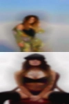 Girls touched girls skis